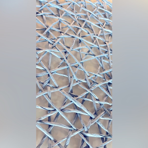 Set of 8 round placemats/doilies/table linens/ 8 napperons Nicole Miller - Picture 3 of 3